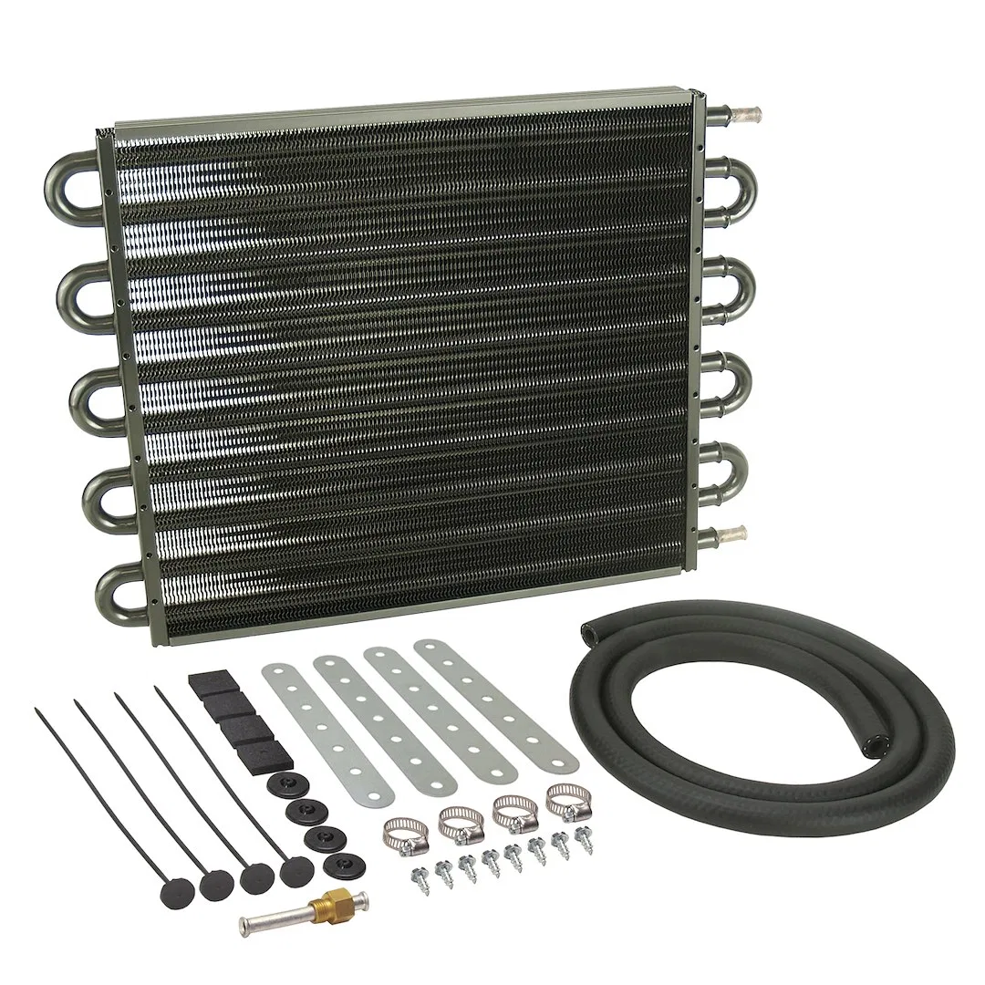 13105 – DERALE Fluid Cooler, For Transmission Fluid 16-5/8 Inch Width X 12-5/8 Inch Height X 3/4 Inch Depth 22500 Pou...